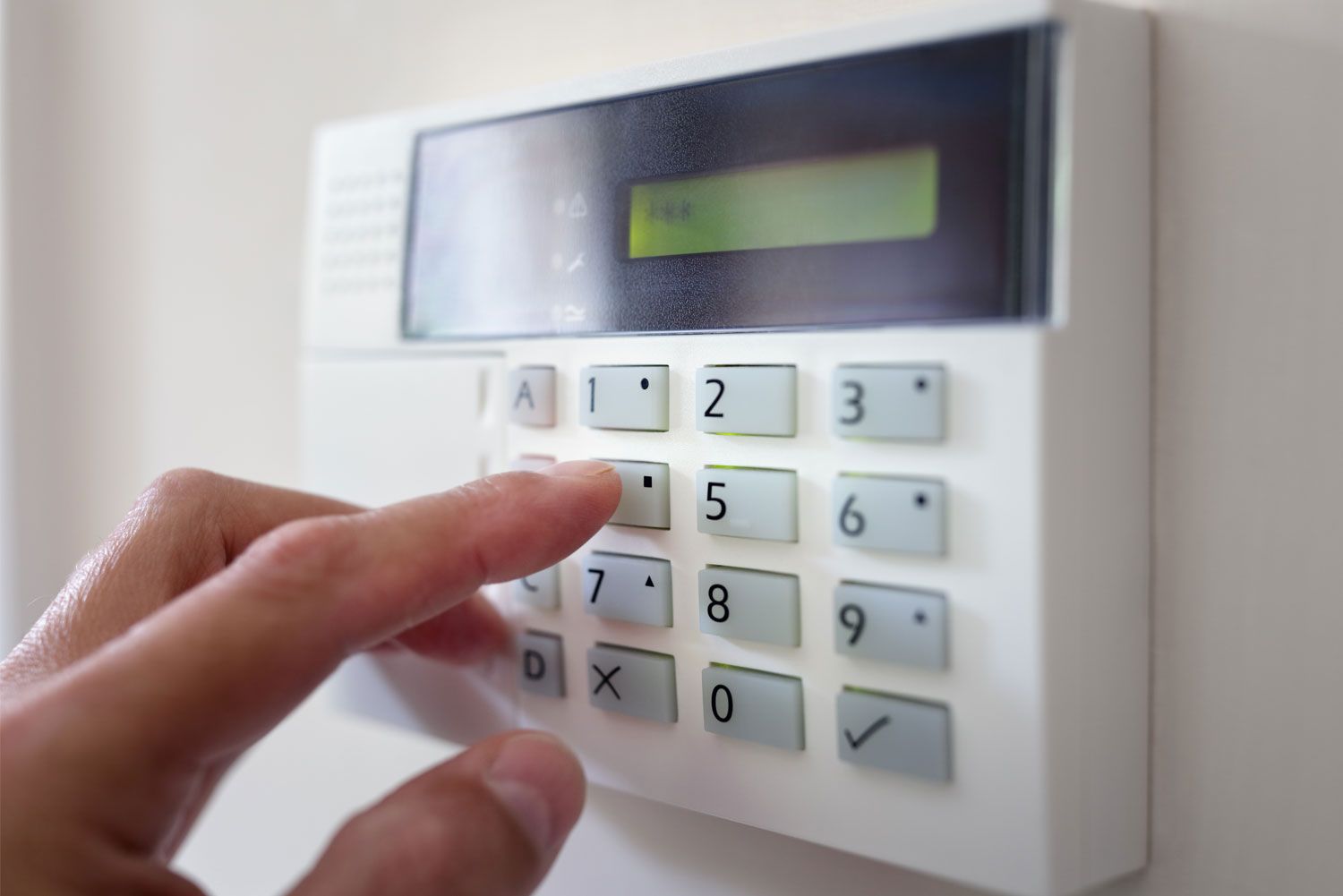 alarm keypad